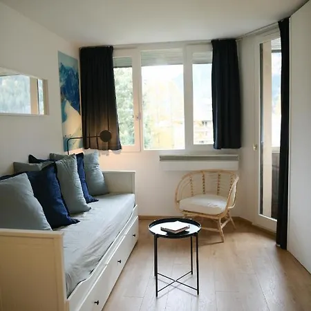 Chamois Blanc 5 - 27m2 Avec Balcon. Calme! Top! 아파트